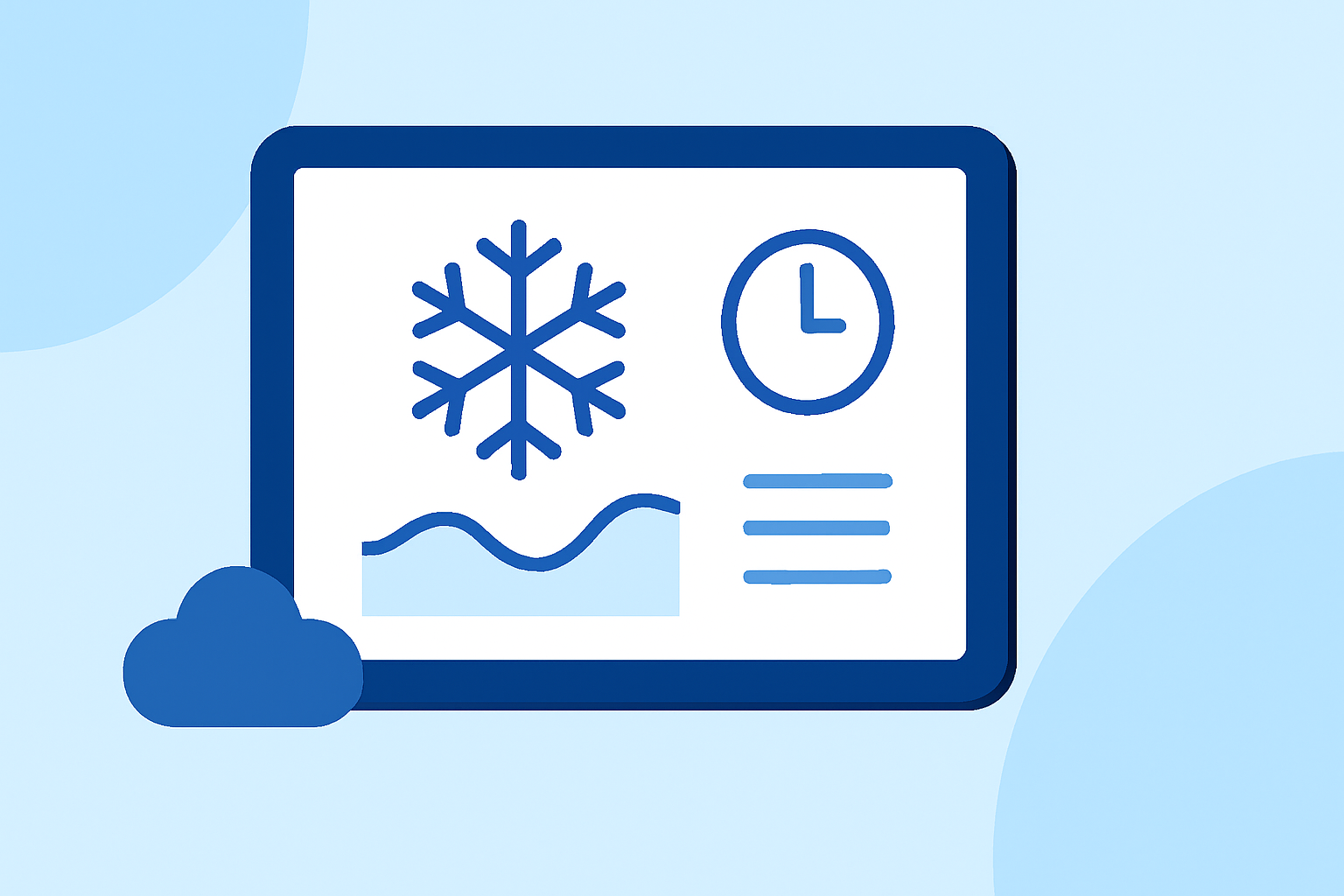 Your Guide to Minute-by-Minute Snow Forecasts on Tablets