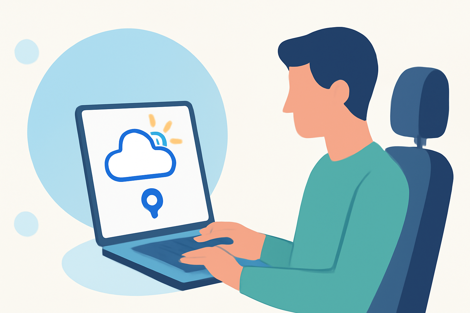 Destination Weather Research Workflow in the Car