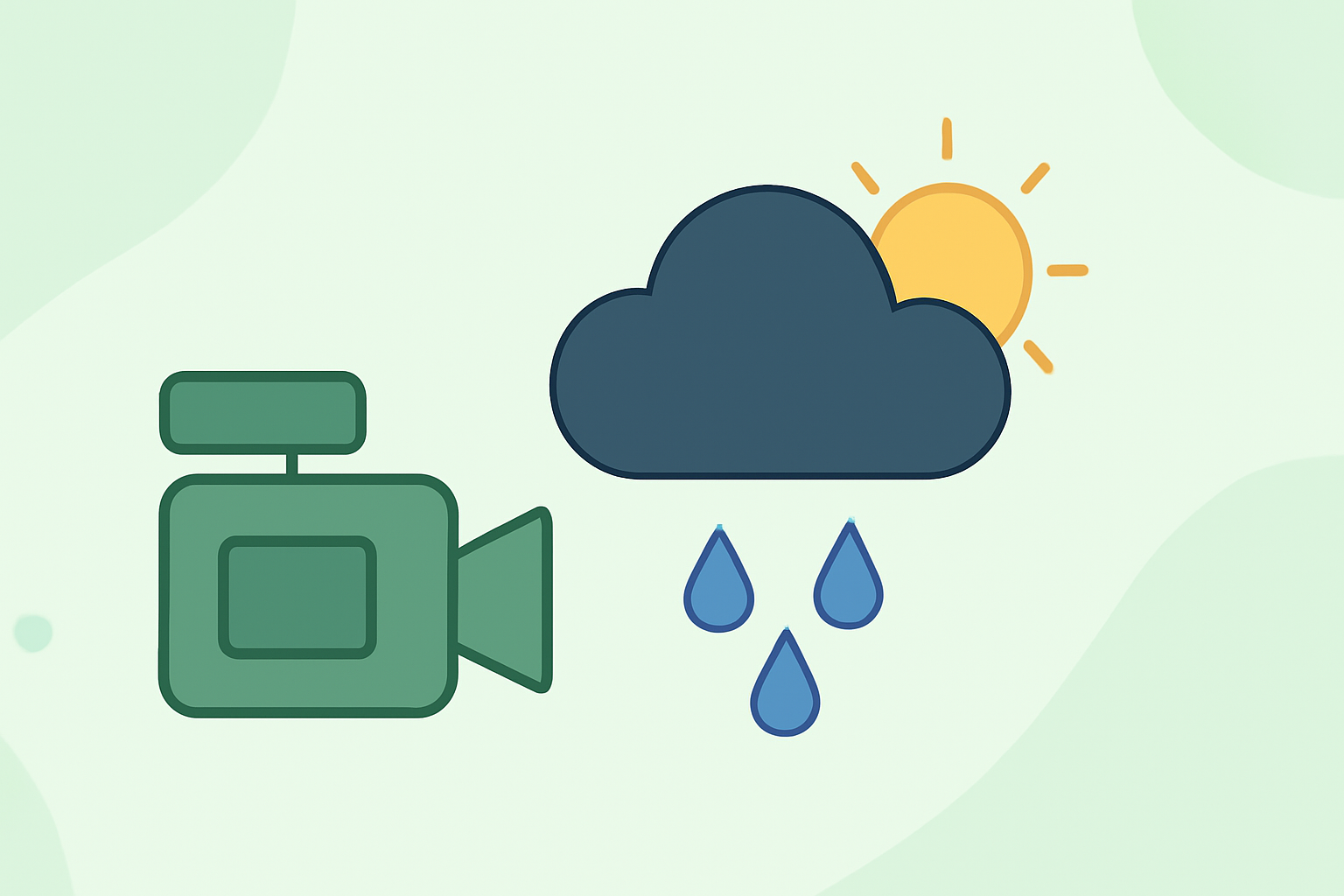 Weather Considerations for Outdoor Filming in Gardens