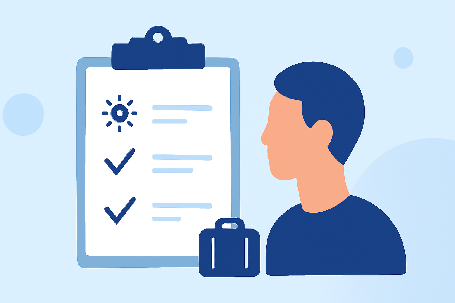 Weather and Packing for a Destination Checklist for Domestic Flights
