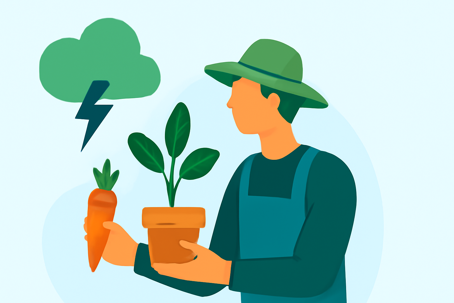 Navigating Vegetable Gardening During Severe Weather