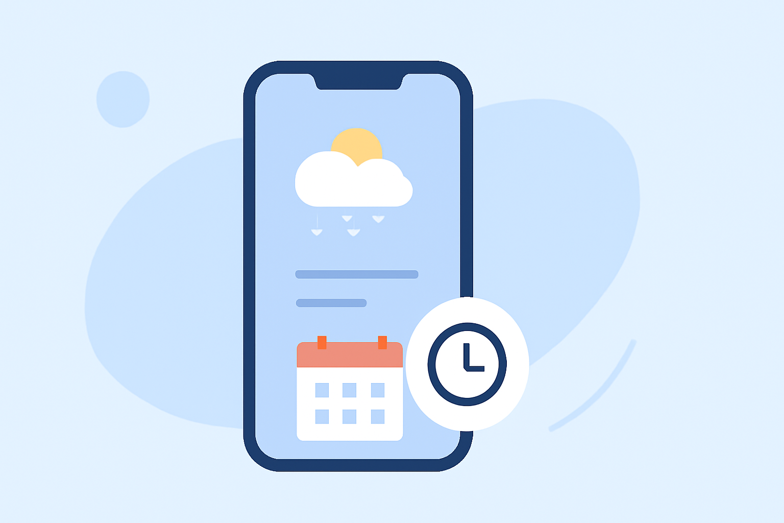 Weather Notification Scheduling for Beginners on iPhone