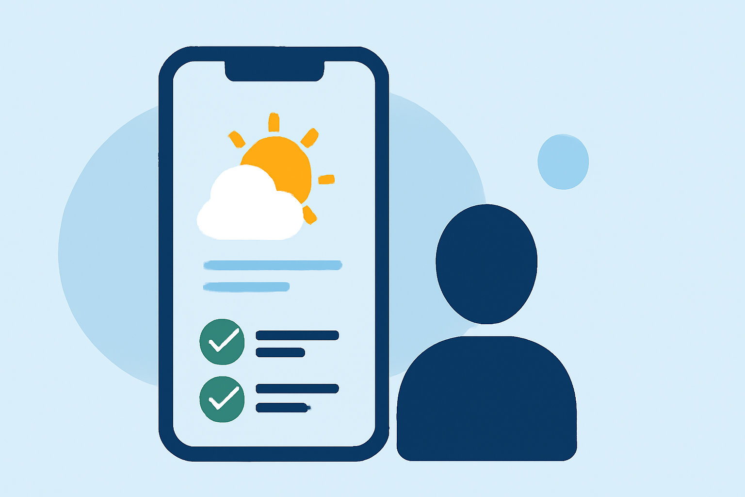 Easy Weather-Driven Daily Schedules on Android