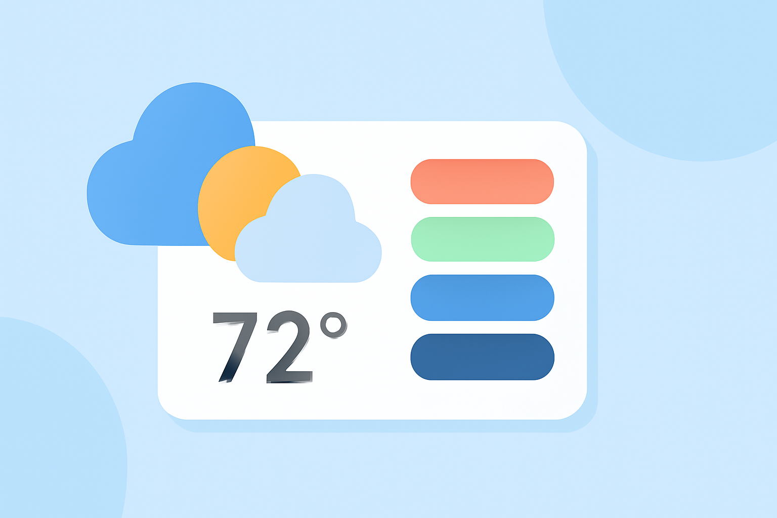 Customizing Weather Widget Color Themes for Travel Days