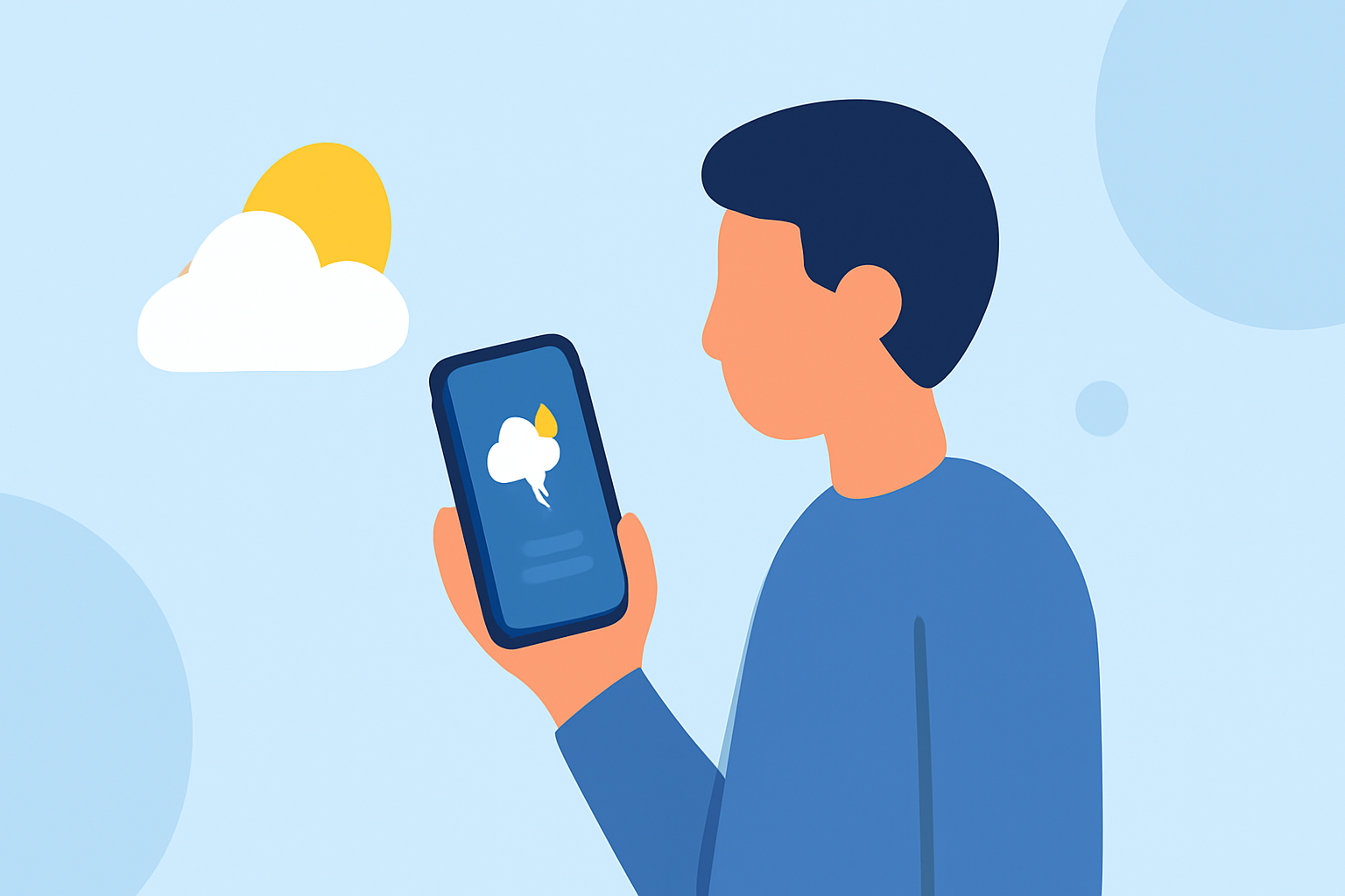 Checking Weather Before a Delayed Flight on iPhone: A Step-by-Step Guide