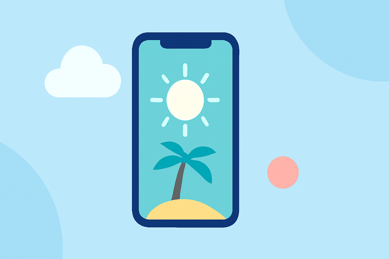 Getting Started with Tropical Destination Weather on iPhone
