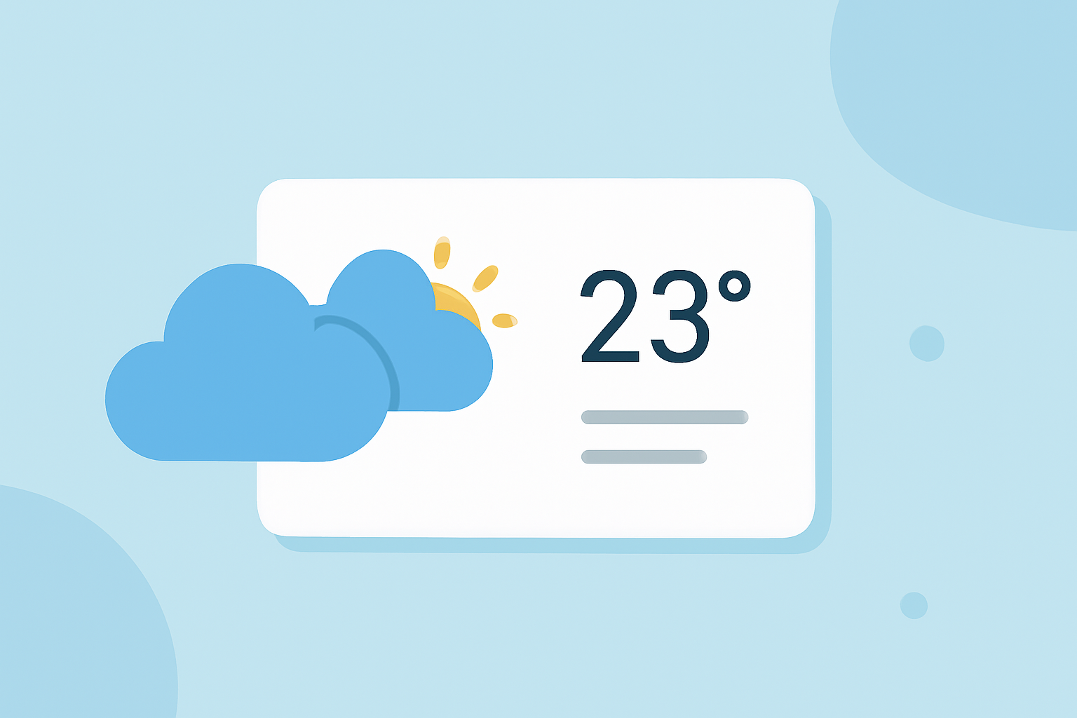 Common Weather Widgets Questions Answered