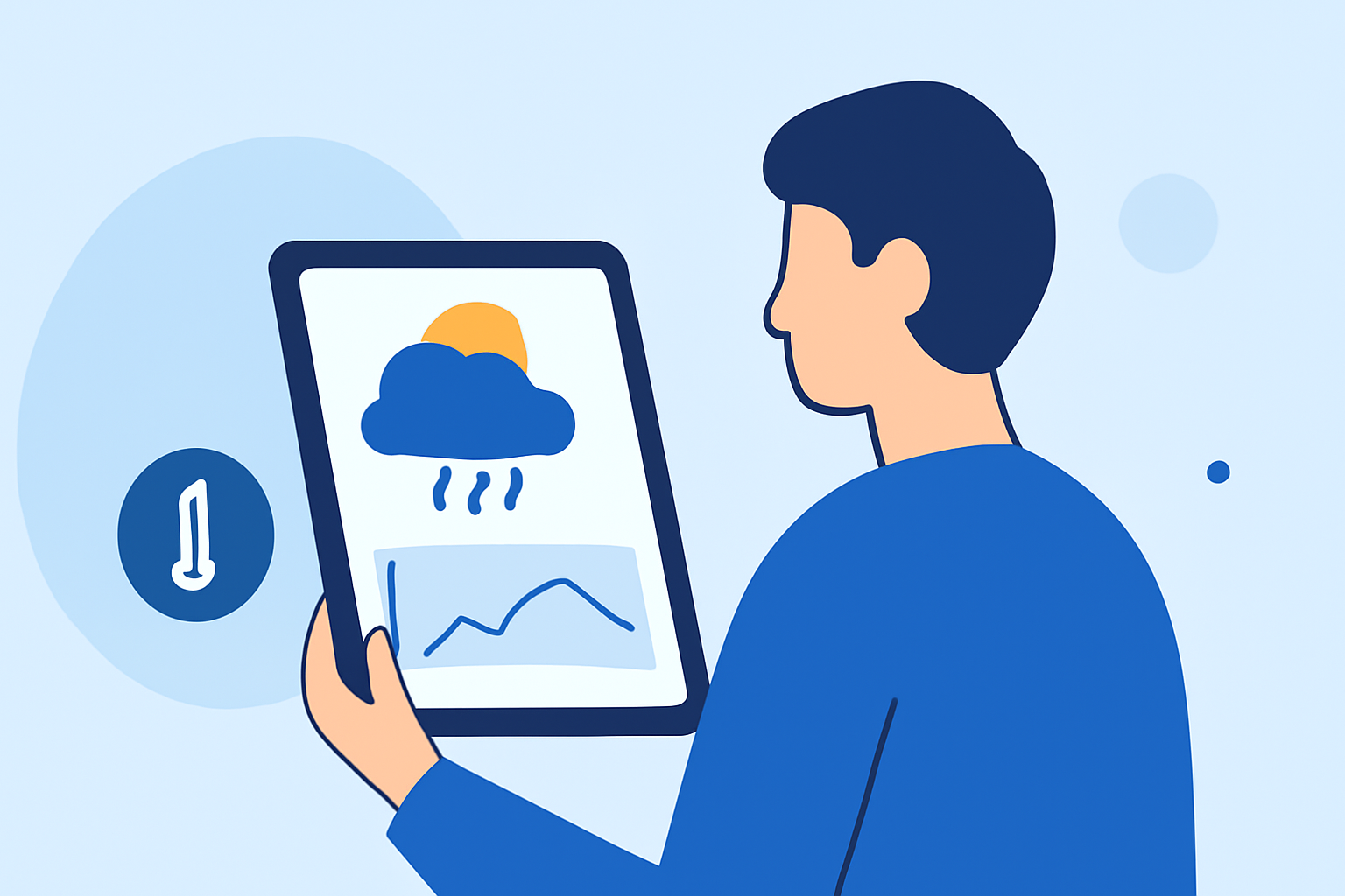 Managing Migraine Triggers with Weather Tracking on Your Tablet