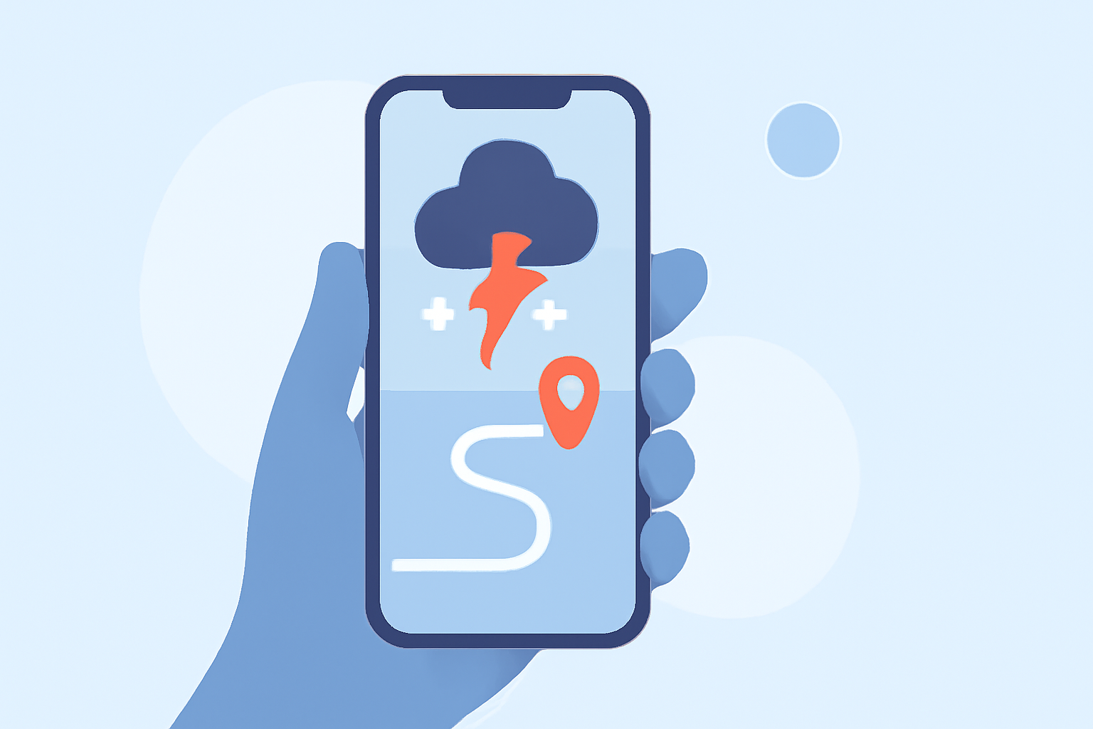 How to Track Storms Along Your Route Using Your Phone