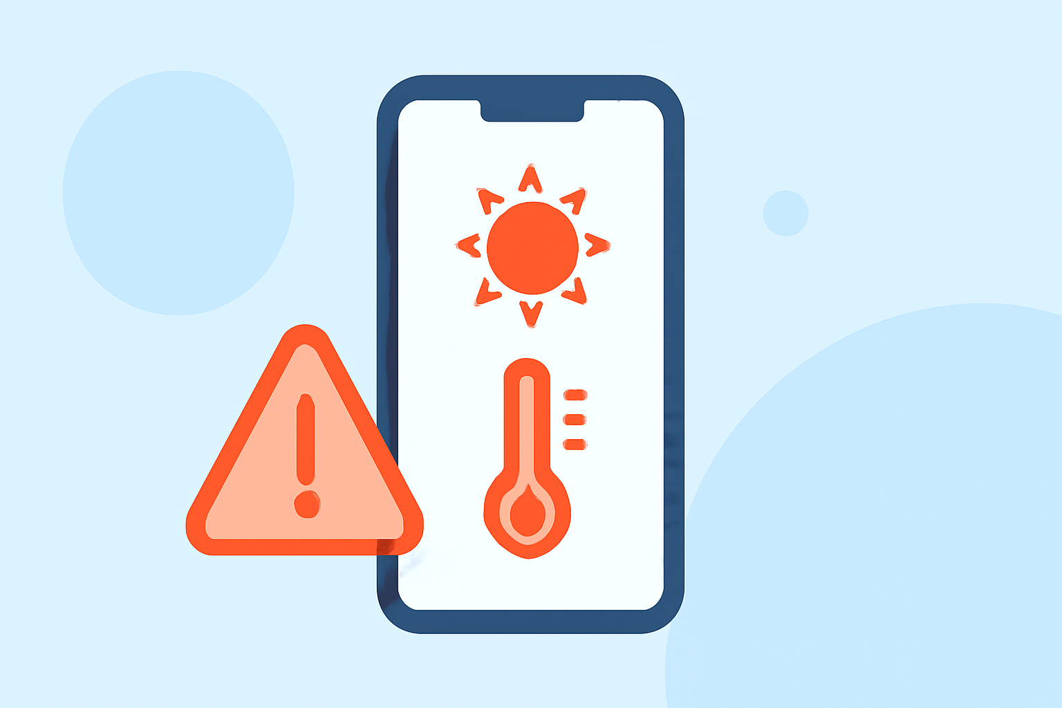 Heat Wave Safety Workflow on iPhone