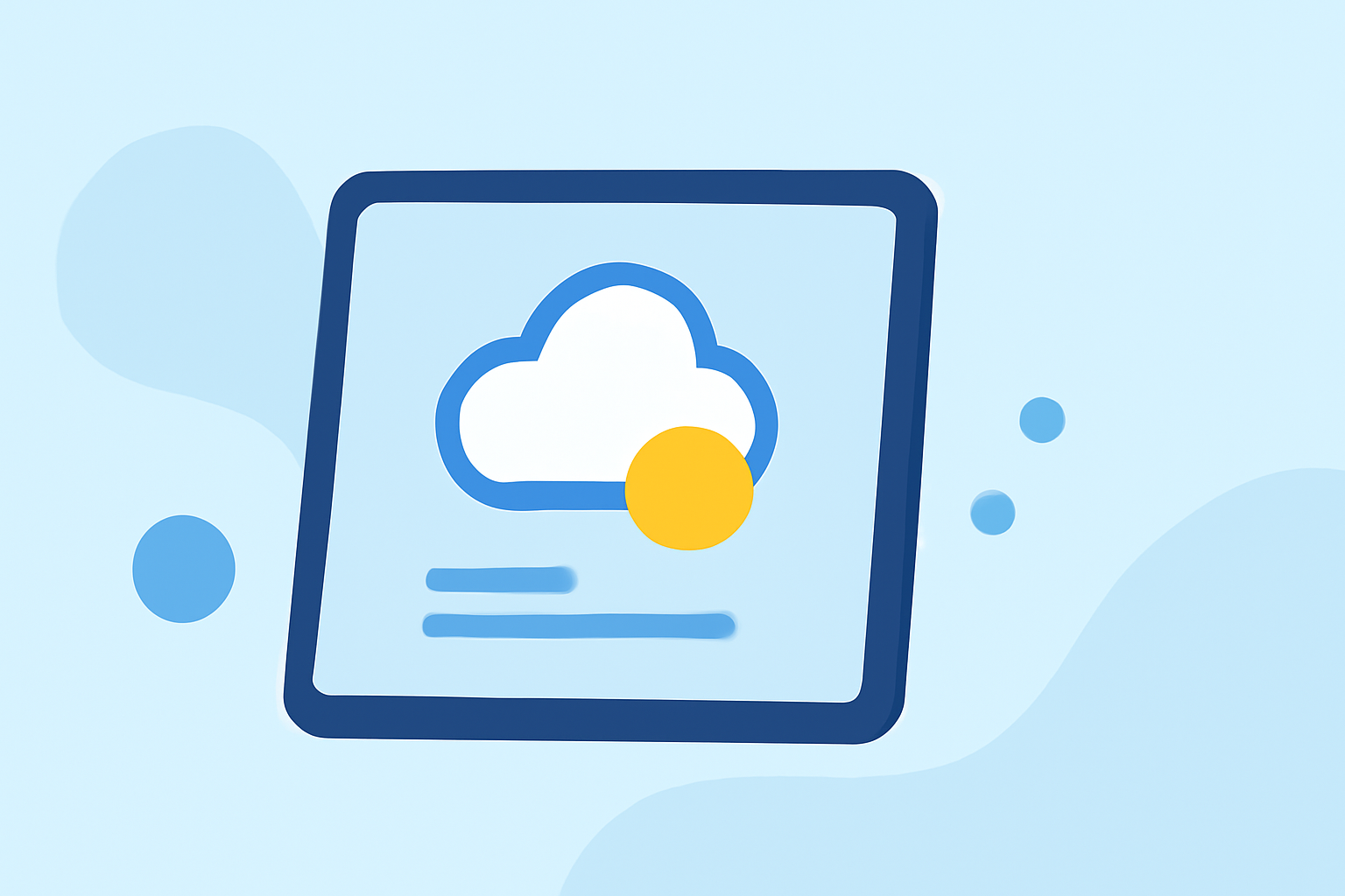 A Guide to Weather Forecast Updates on iPad