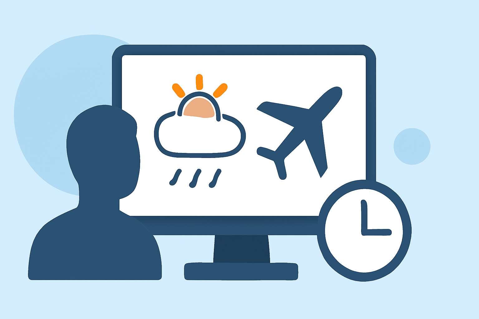 An Introduction to Weather Tracking and Flight Timing for Business Trips