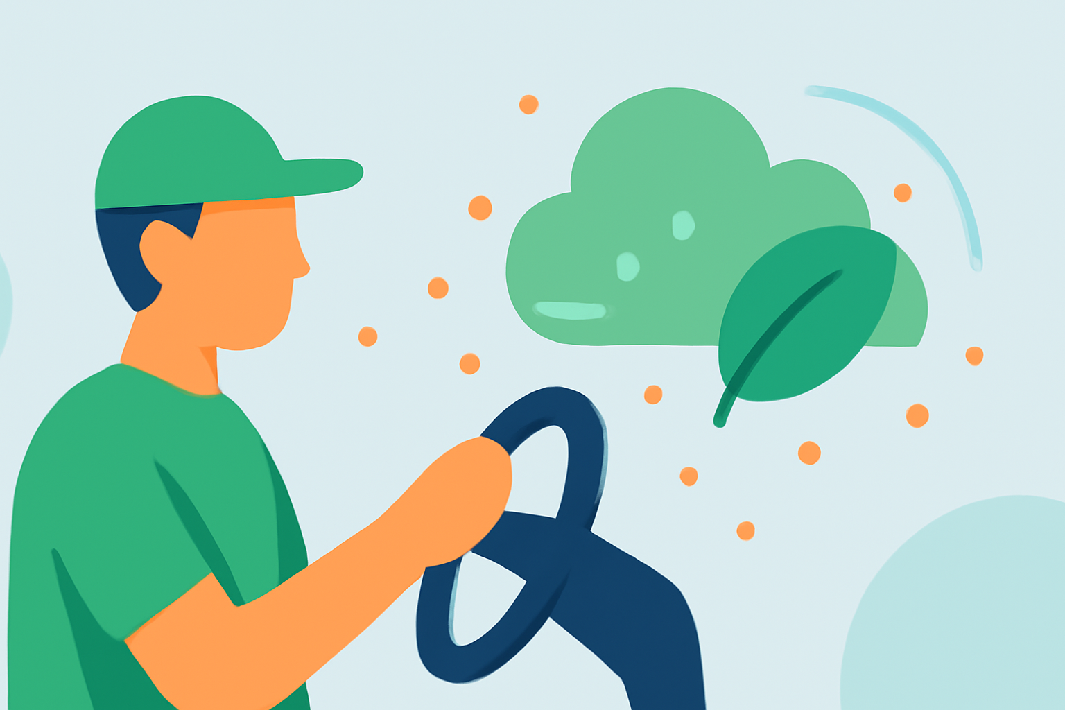 Weather Considerations for Rideshare Drivers During Pollen Season