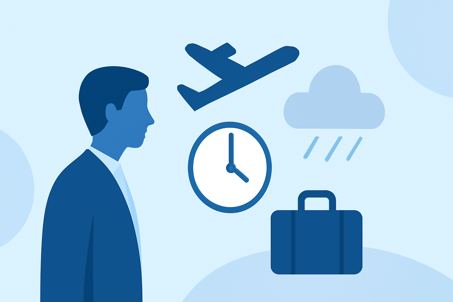 Navigating Early-Morning Flights and Weather Challenges for Business Travelers
