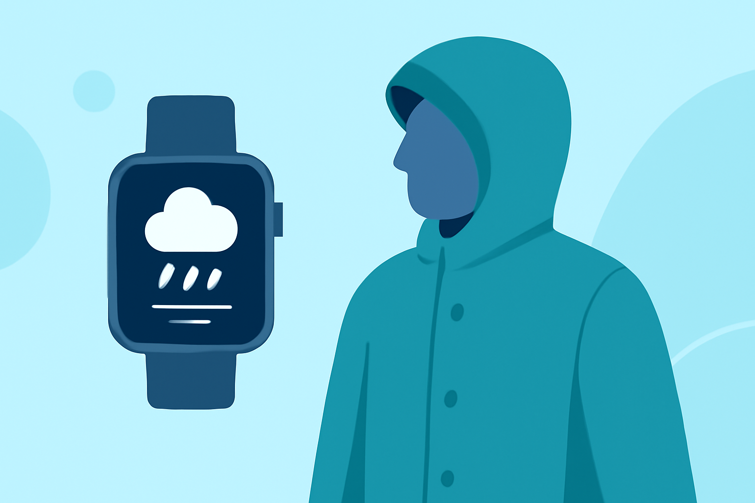 Best Raincoats for Rain Forecasts on Wear OS
