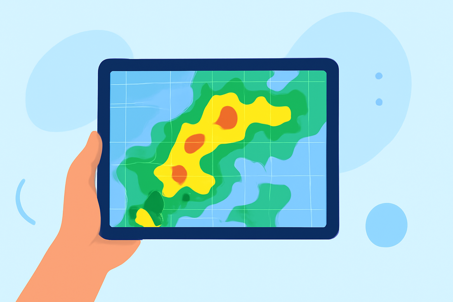 Understanding Composite Reflectivity Maps on Your iPad