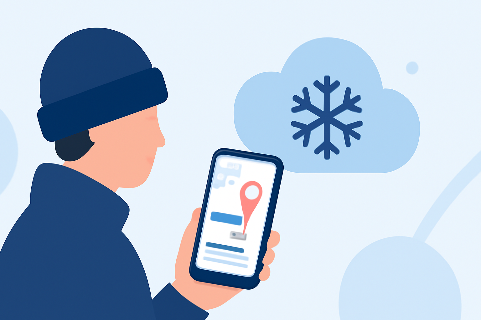 Planning Winter Trips Around Snowstorms: A Mobile Guide