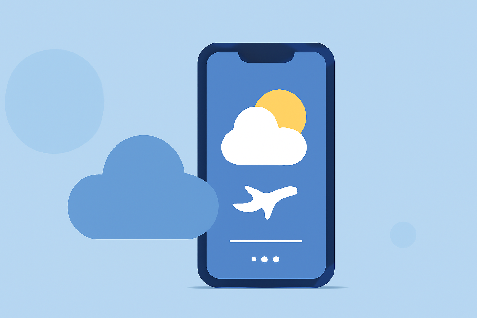 Last-Minute Weather Checks Before a Flight Explained on iPhone