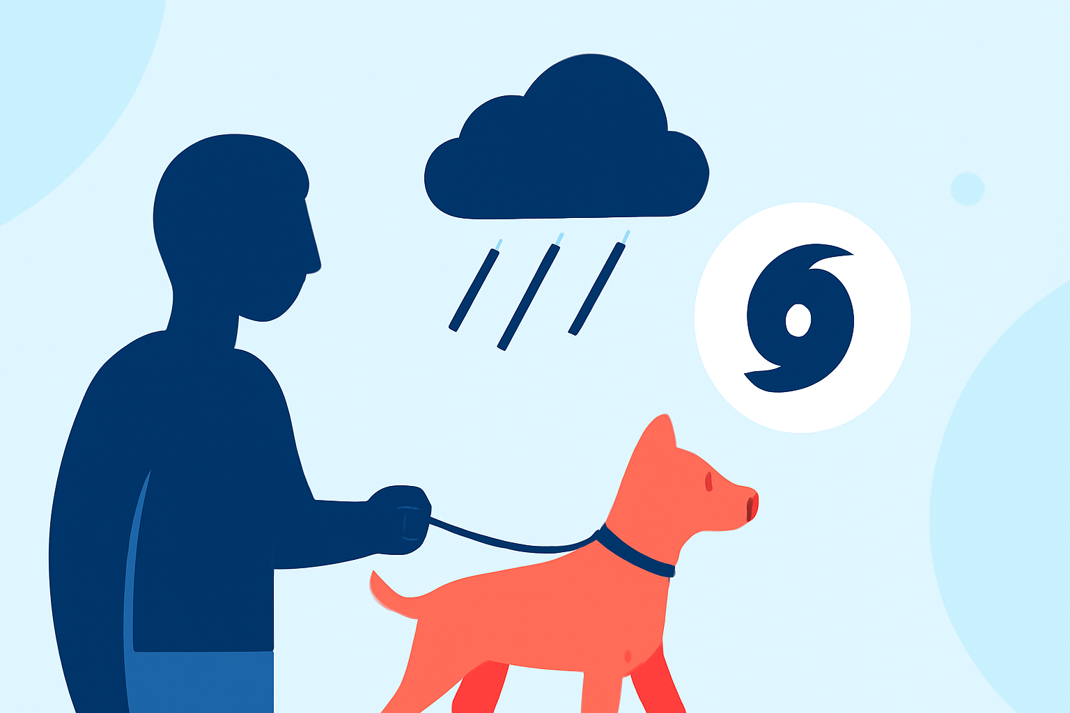 An Introduction to Weather for Pet Walking During Hurricane Season