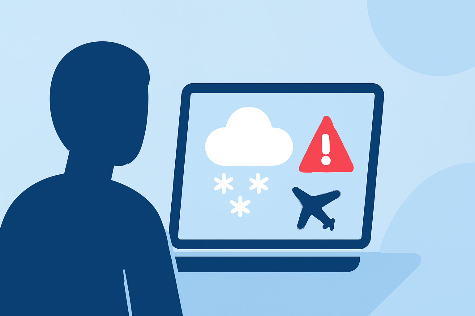 Avoiding Common Mistakes When Tracking Winter Weather Before Your Flight