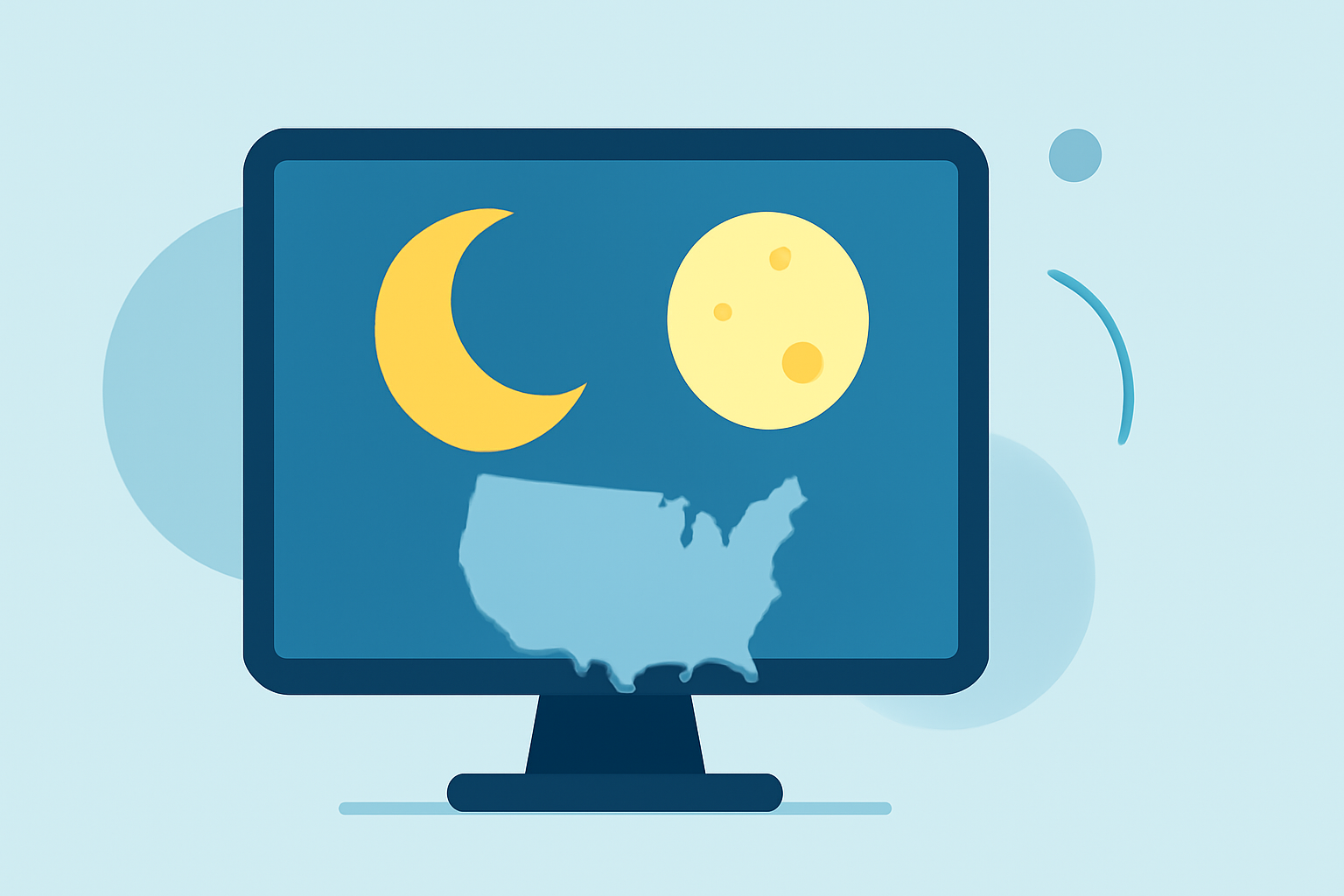 Understanding Moonrise and Moonset Times in the United States