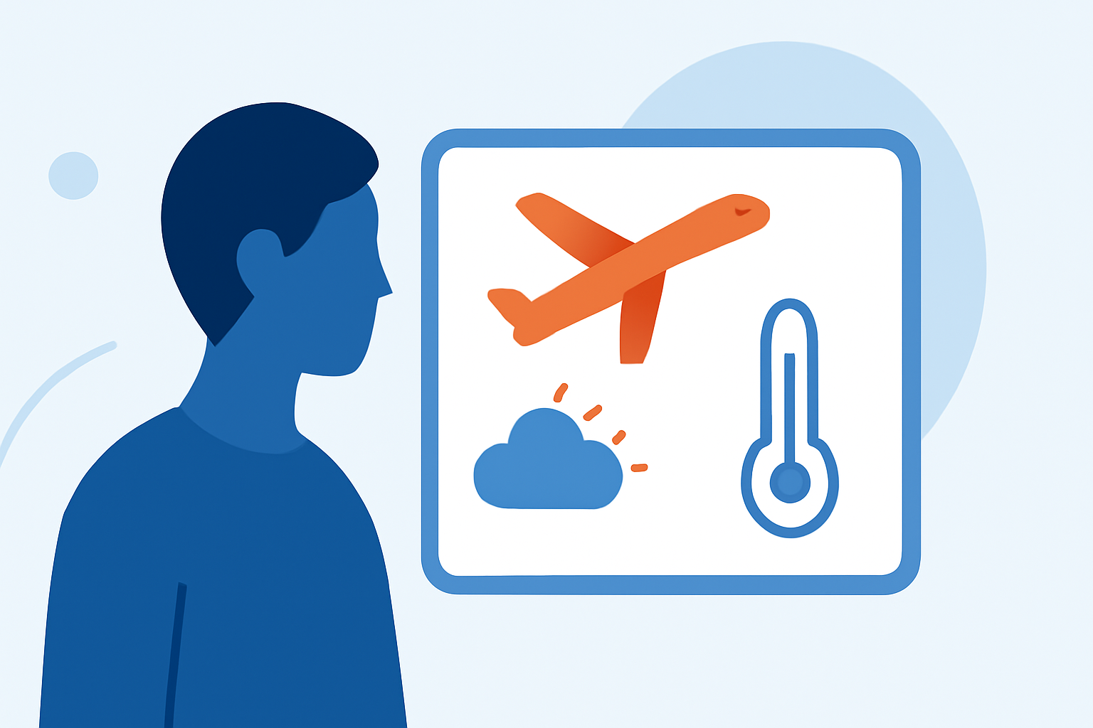 Quick City-Break Weather Planning for Domestic Flights