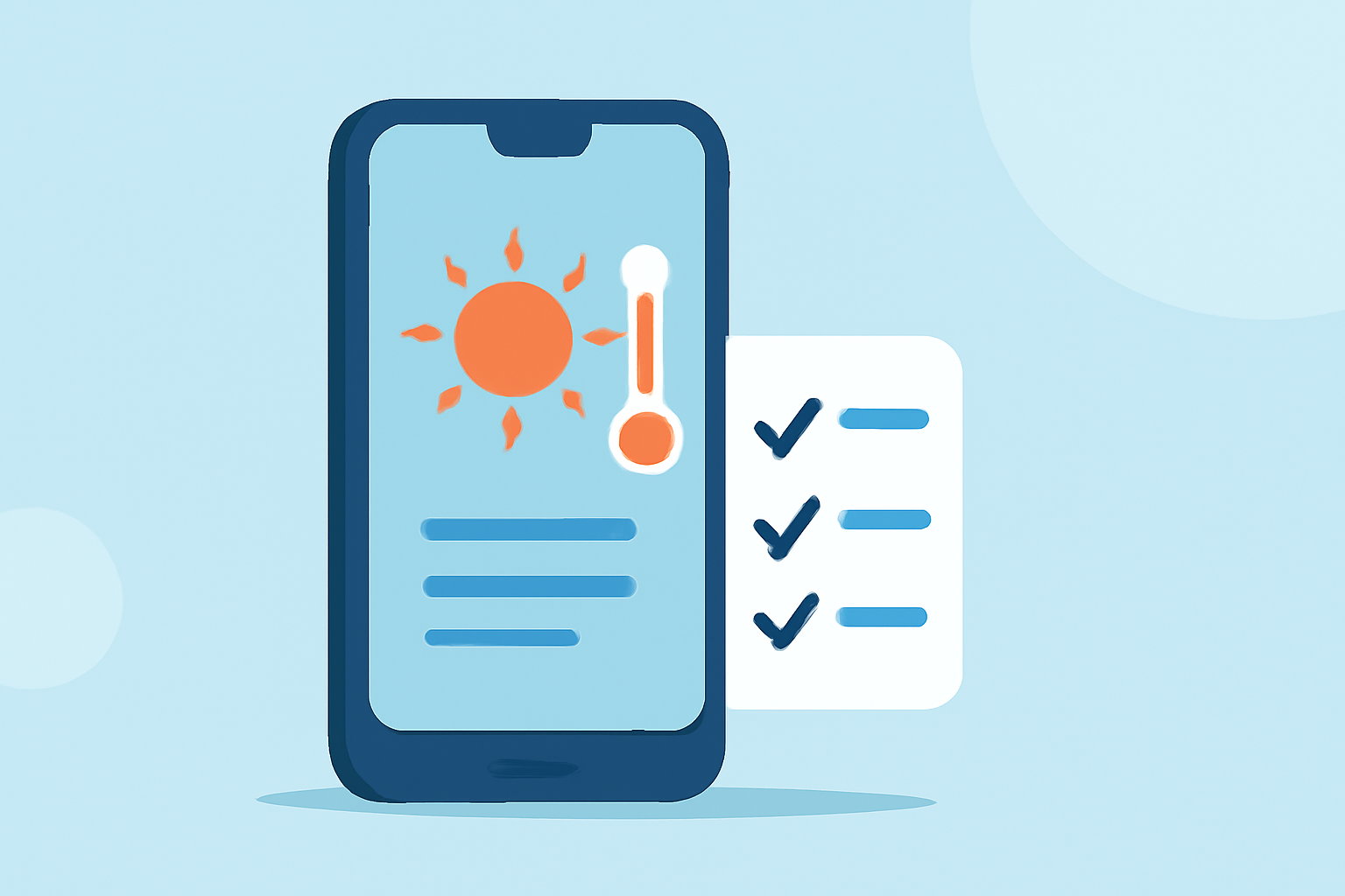 Weather App Subscription Basics Checklist During Heat Waves