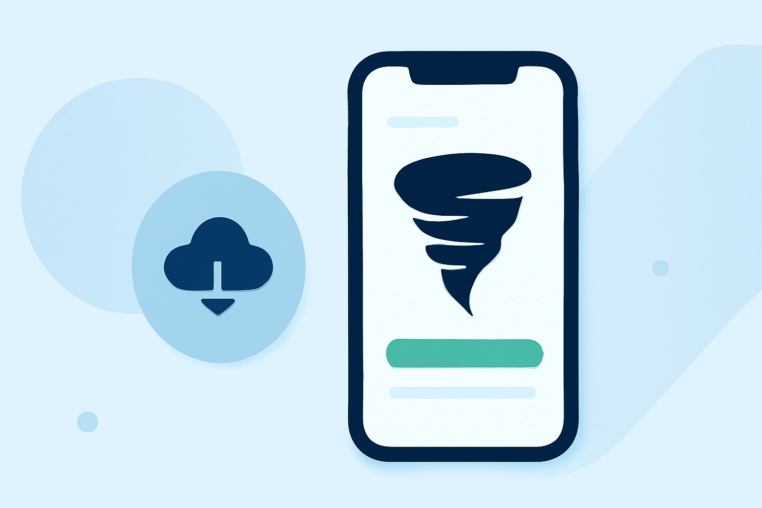 Tornado Season Outlooks Workflow on iPhone