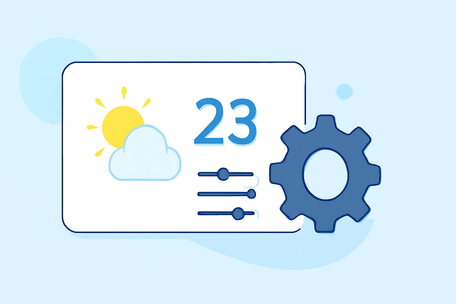 Weather Widget Customization Explained