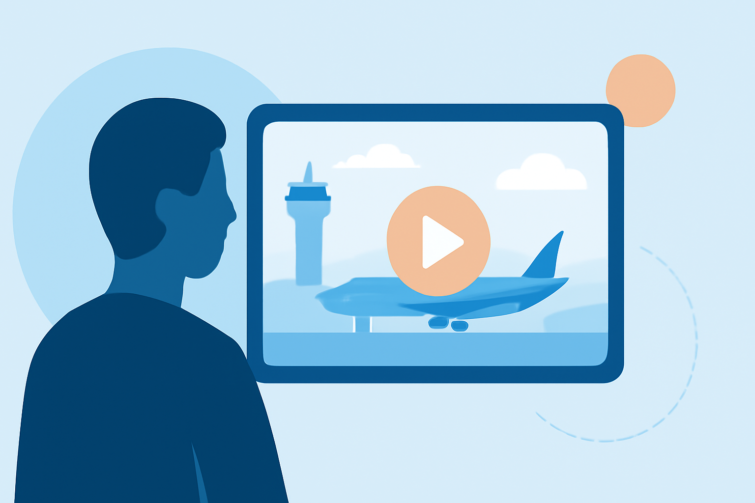 Easy Airport Ambience Video Edits Without a Computer