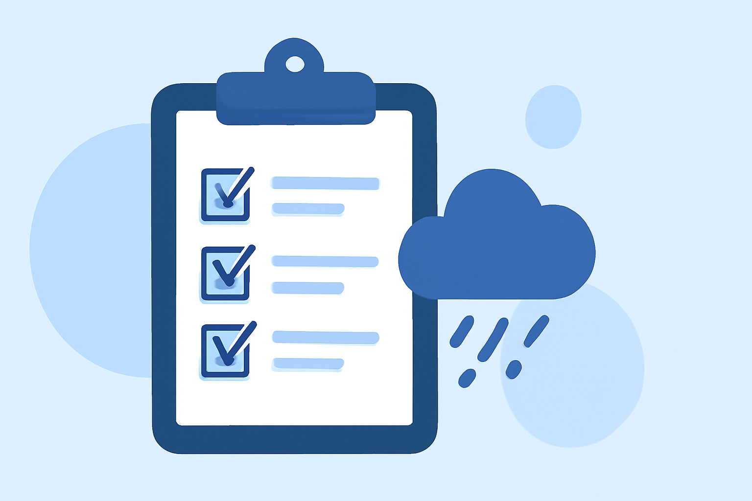 Creating a Sleet Forecasts Checklist from Scratch