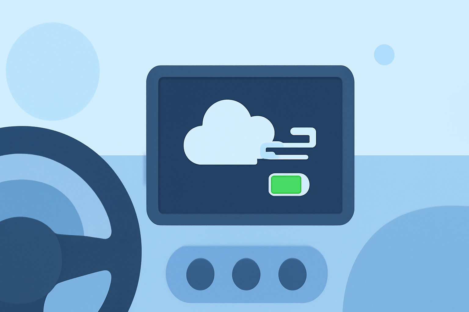 Weather Widget Battery Impact Tutorial in the Car