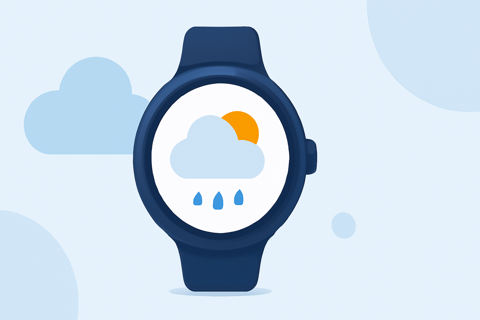 Weather for Rideshares: Step by Step on Wear OS