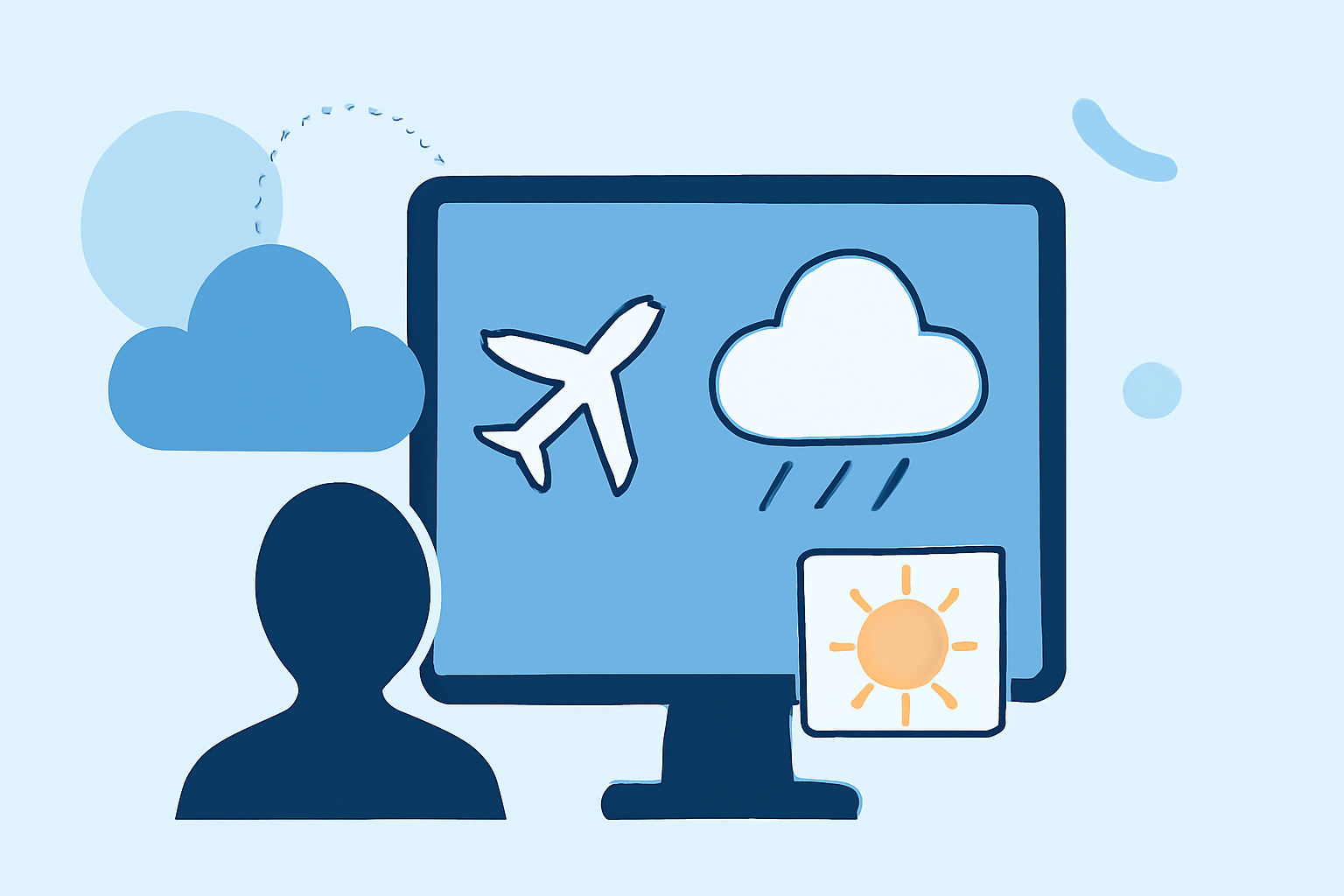 A Step-by-Step Guide to Tracking Weather Around Your Flights at the Airport