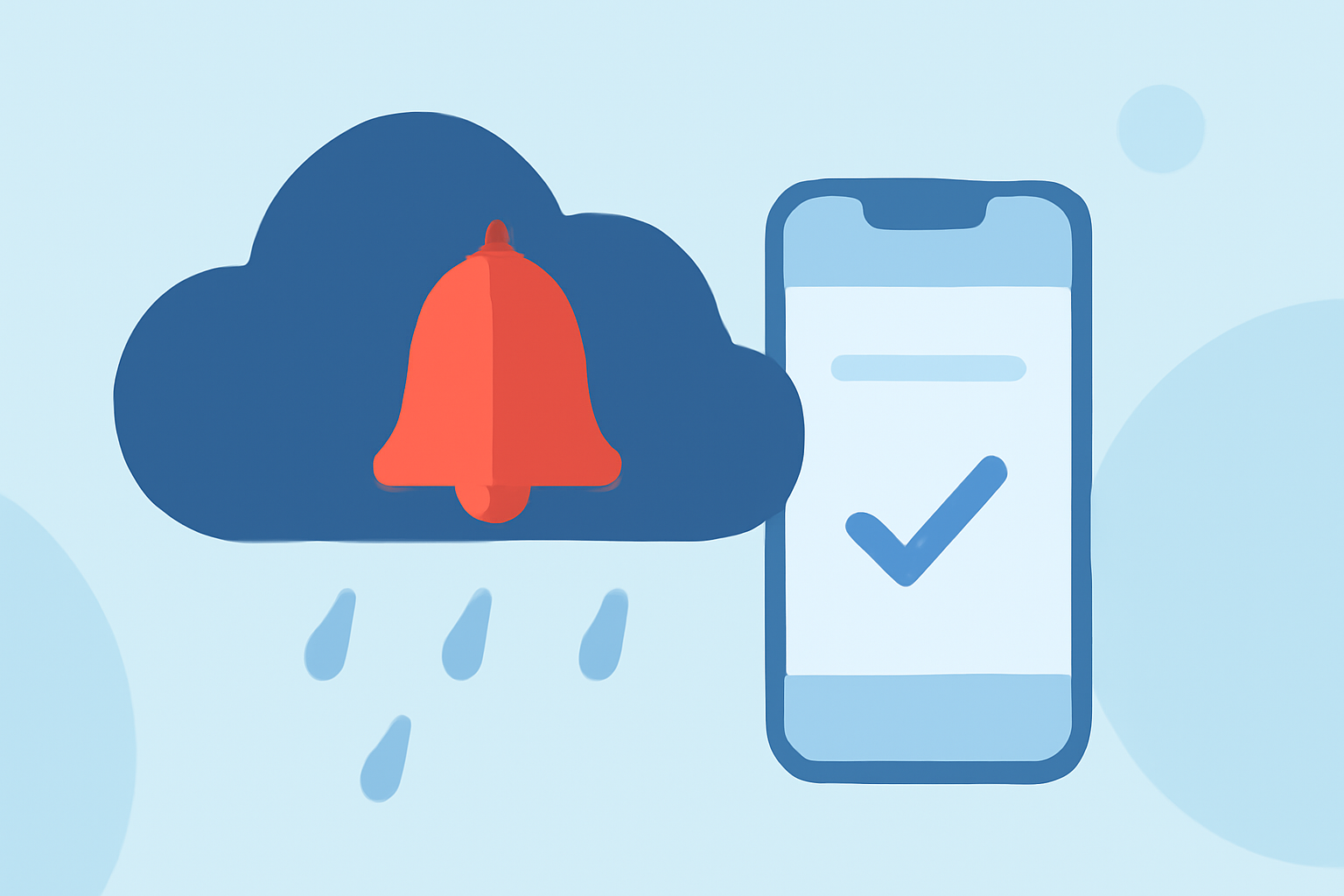 How to Set Up Rain Start Notifications During Severe Weather