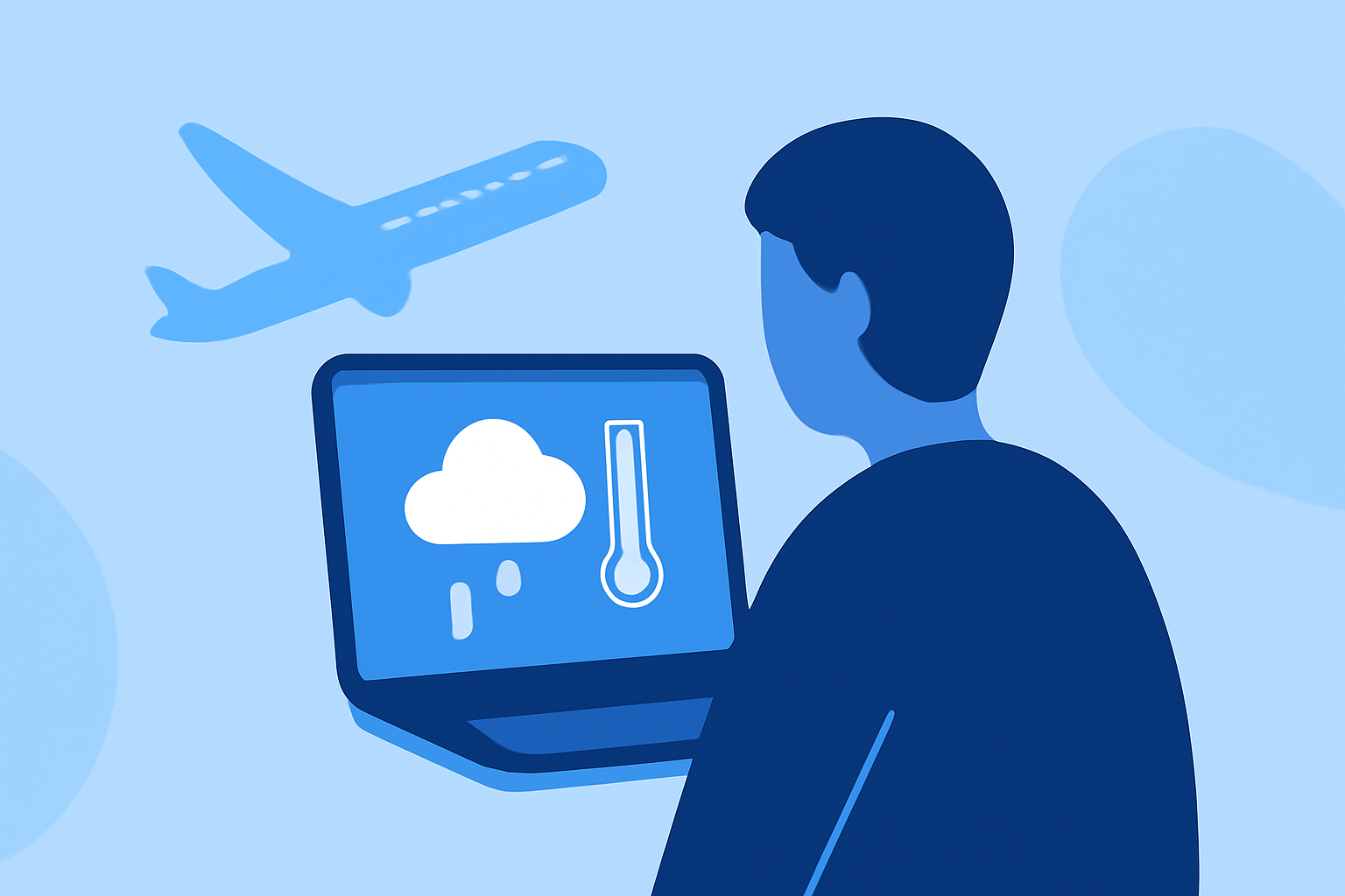 How to Check Weather Before a Delayed Flight at the Airport