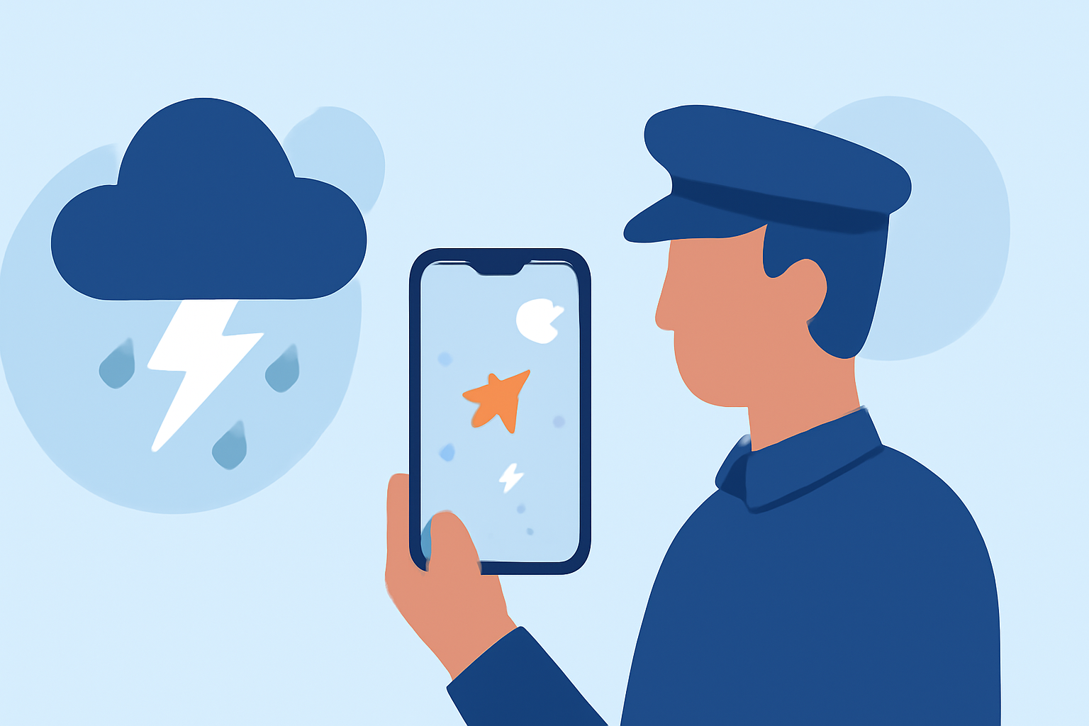 Mastering Flight Timing Around Storms with Mobile Tools