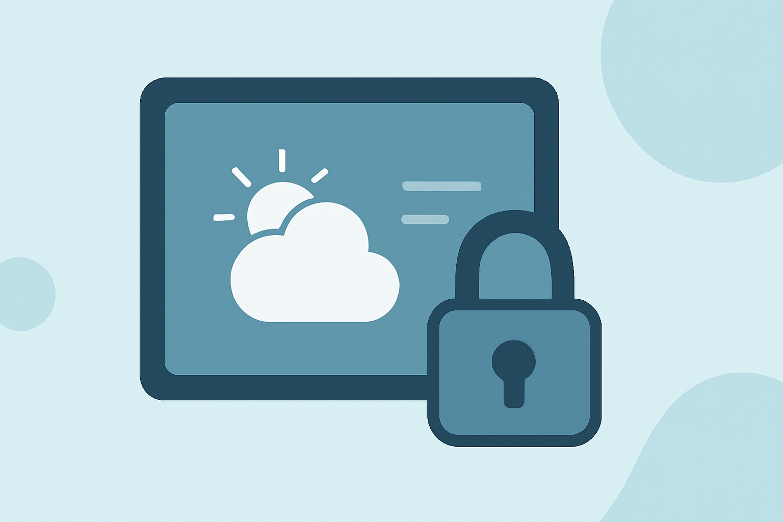 An Introduction to Weather Widget Privacy on Tablets