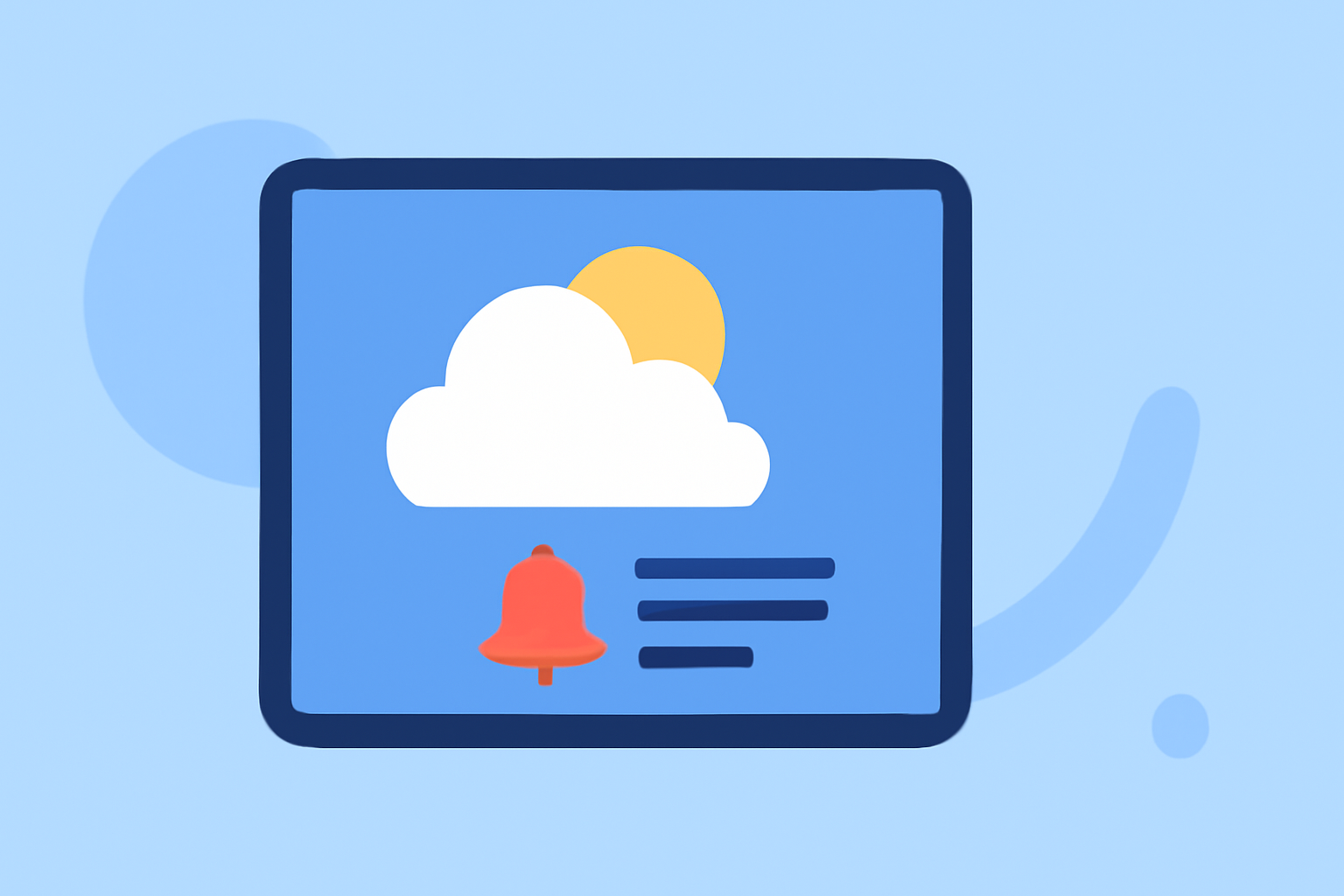 Understanding Weather Notification Frequency on iPad