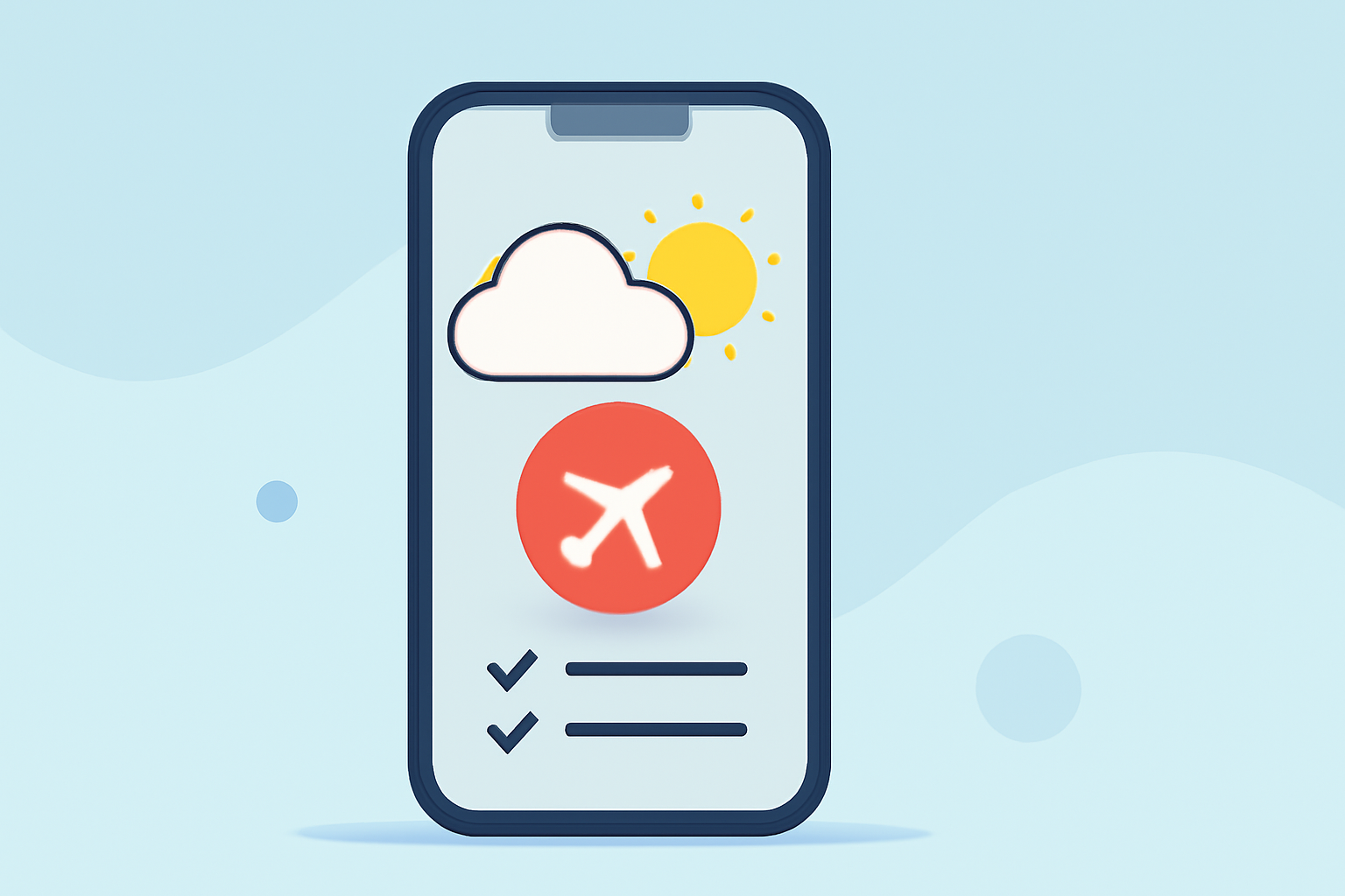 Essential Checklist for Weather and Red-Eye Flights on Your iPhone