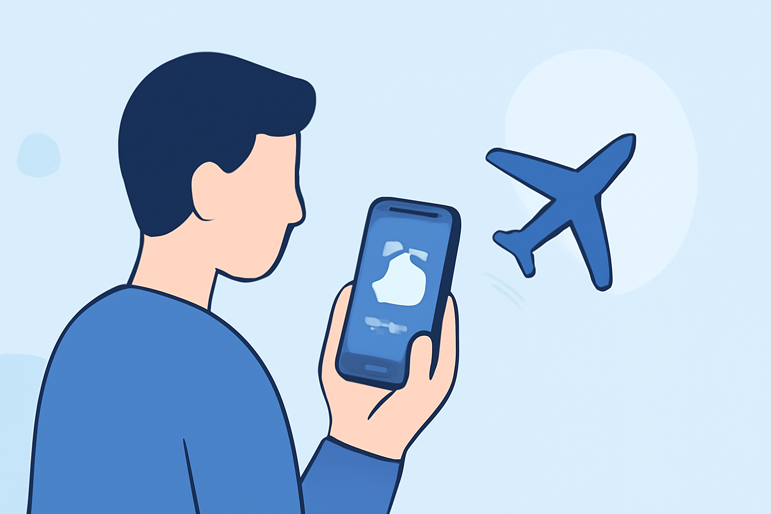 How to Check Weather Before a Delayed Flight Using Your Mobile Device