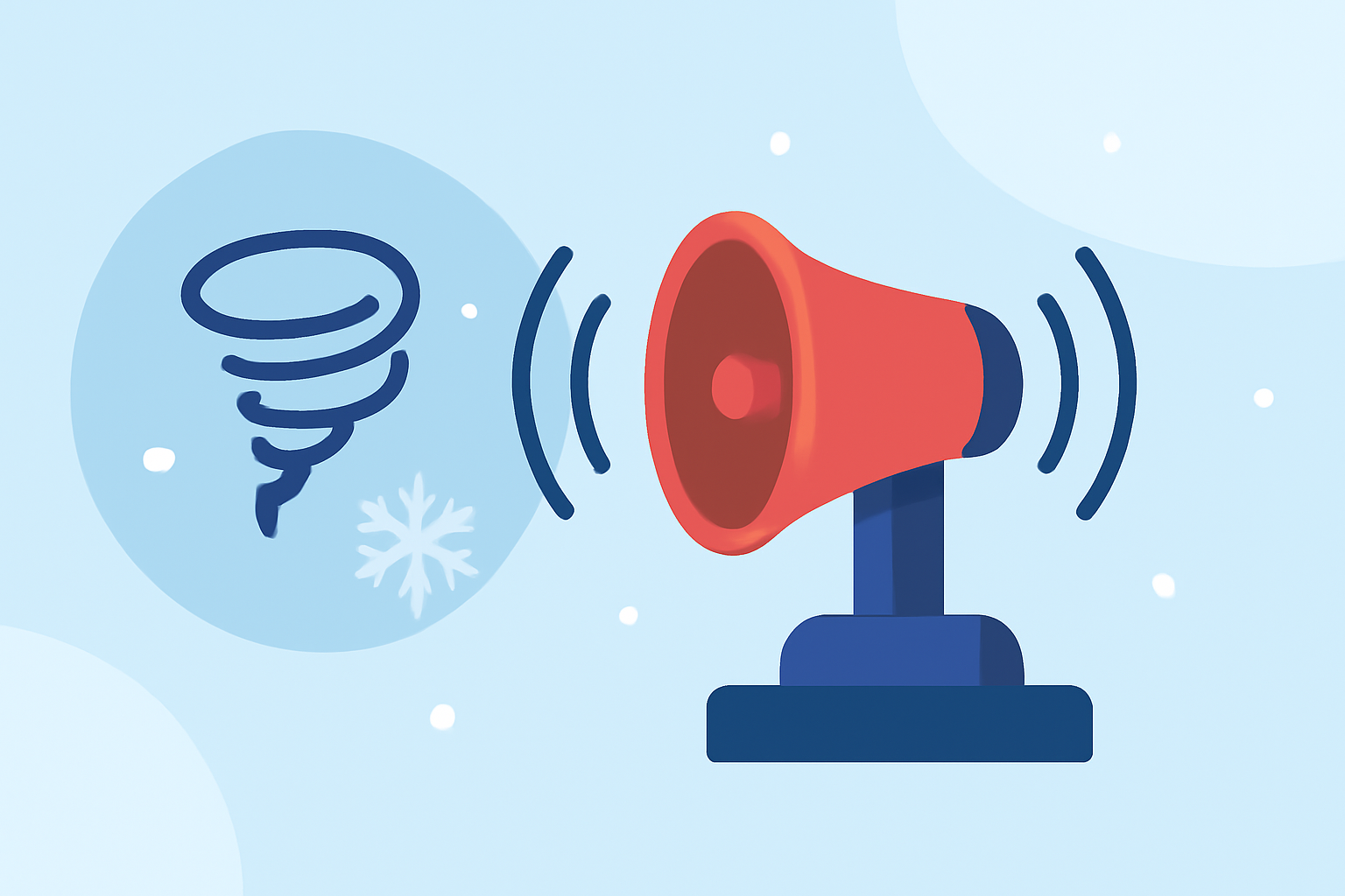 Understanding Tornado Warning Sirens During Winter Storms