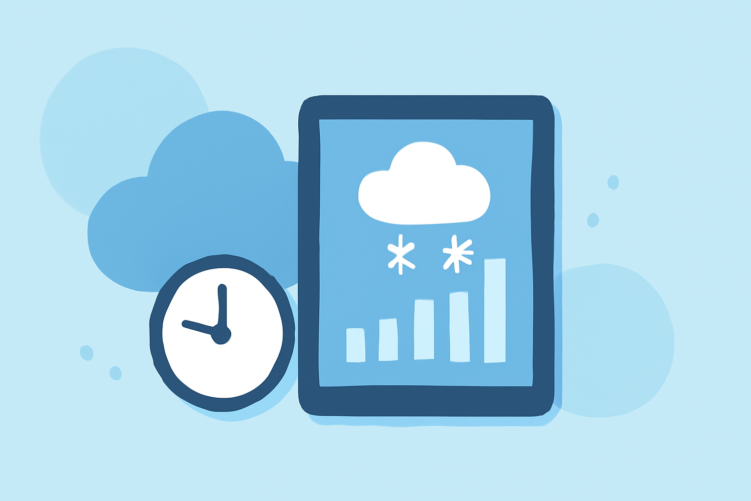 Crafting a Minute-by-Minute Snow Forecast from Scratch