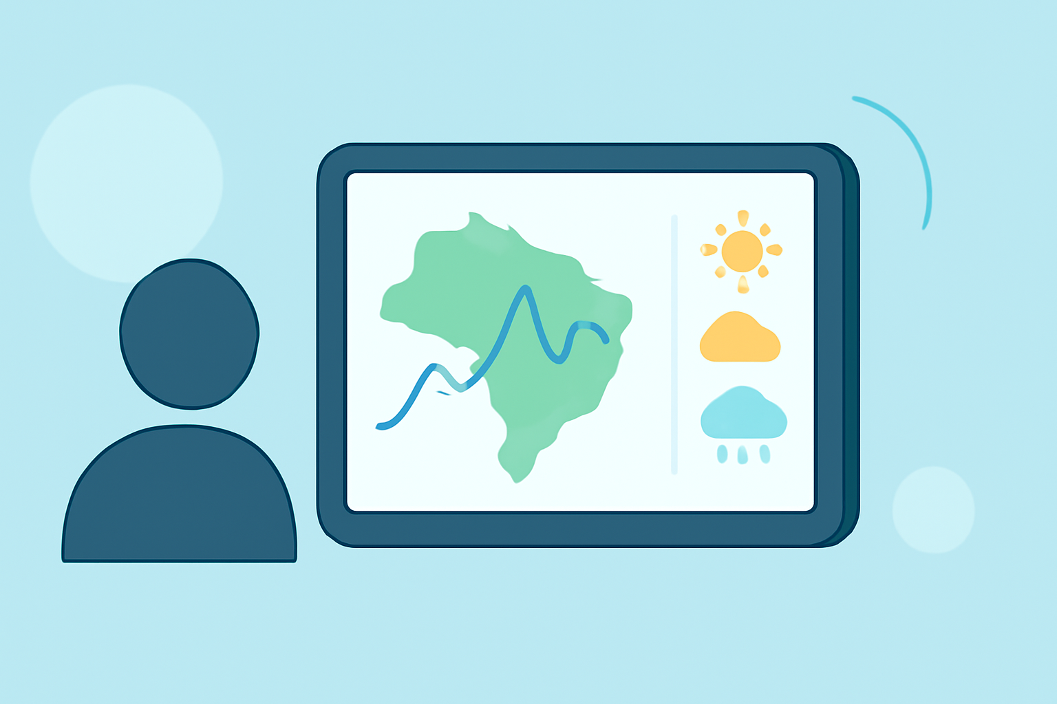Understanding Regional Climate Trends on Smart Displays
