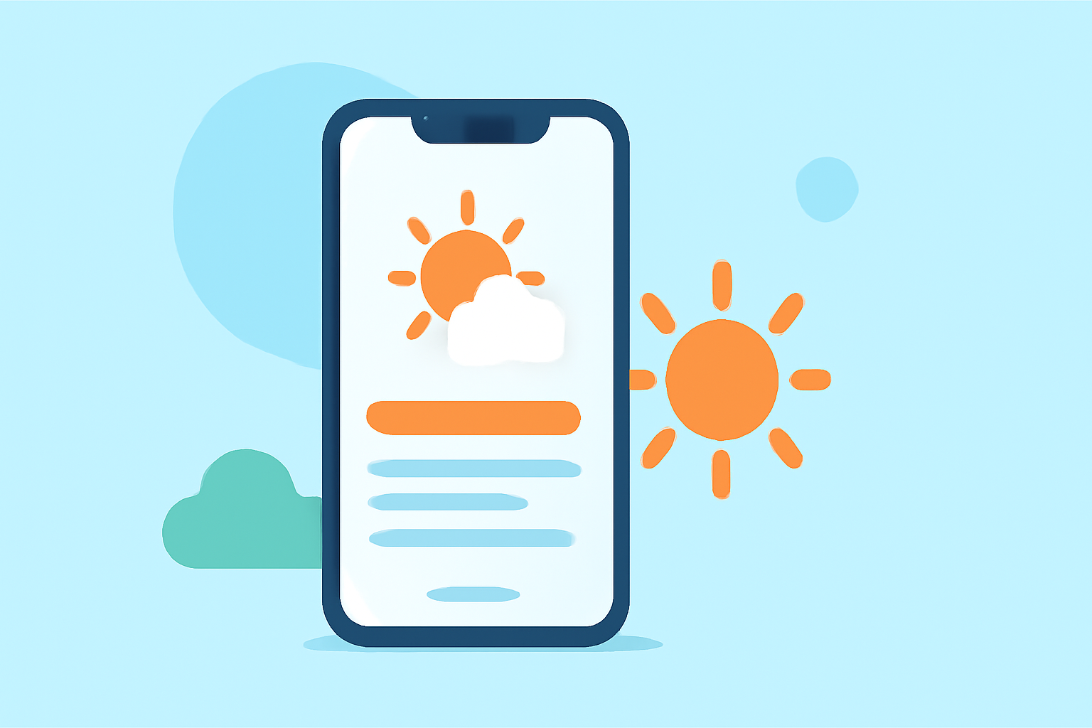 Your Summer Travel Weather Cheat Sheet on Mobile