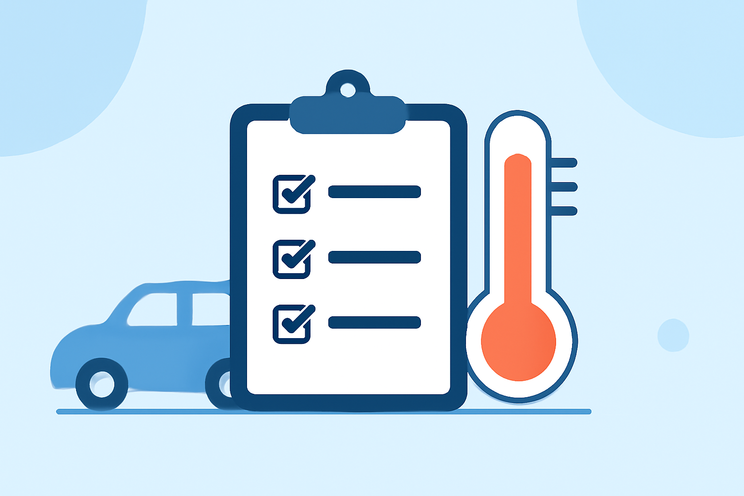 Your Essential Temperature Forecast Checklist for Car Travel