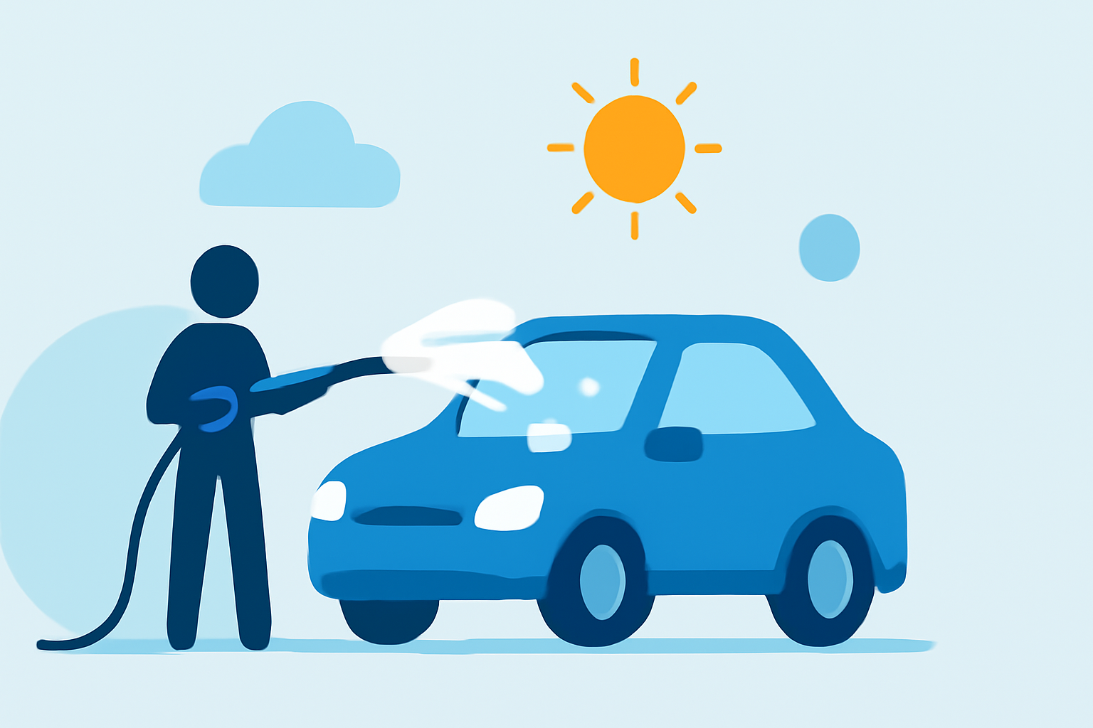 Optimal Weather Conditions for Outdoor Car Washing