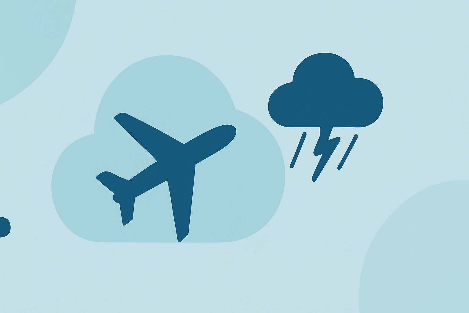 Understanding Hub Airport Weather Risks for Domestic Flights