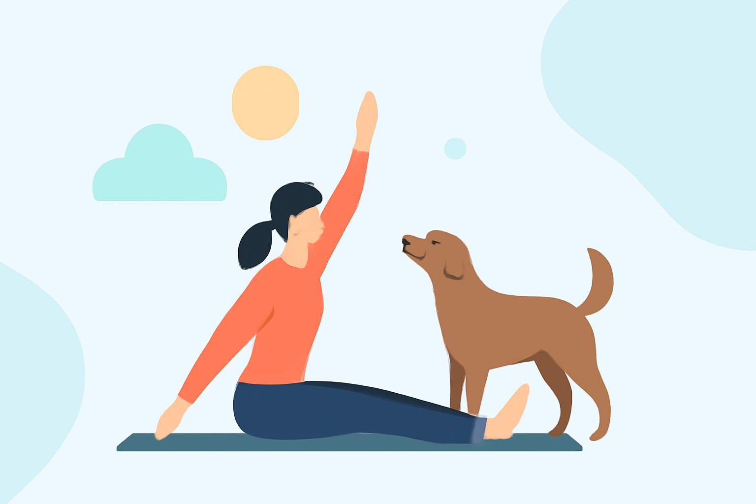 Optimal Weather Conditions for Outdoor Pilates with Pets