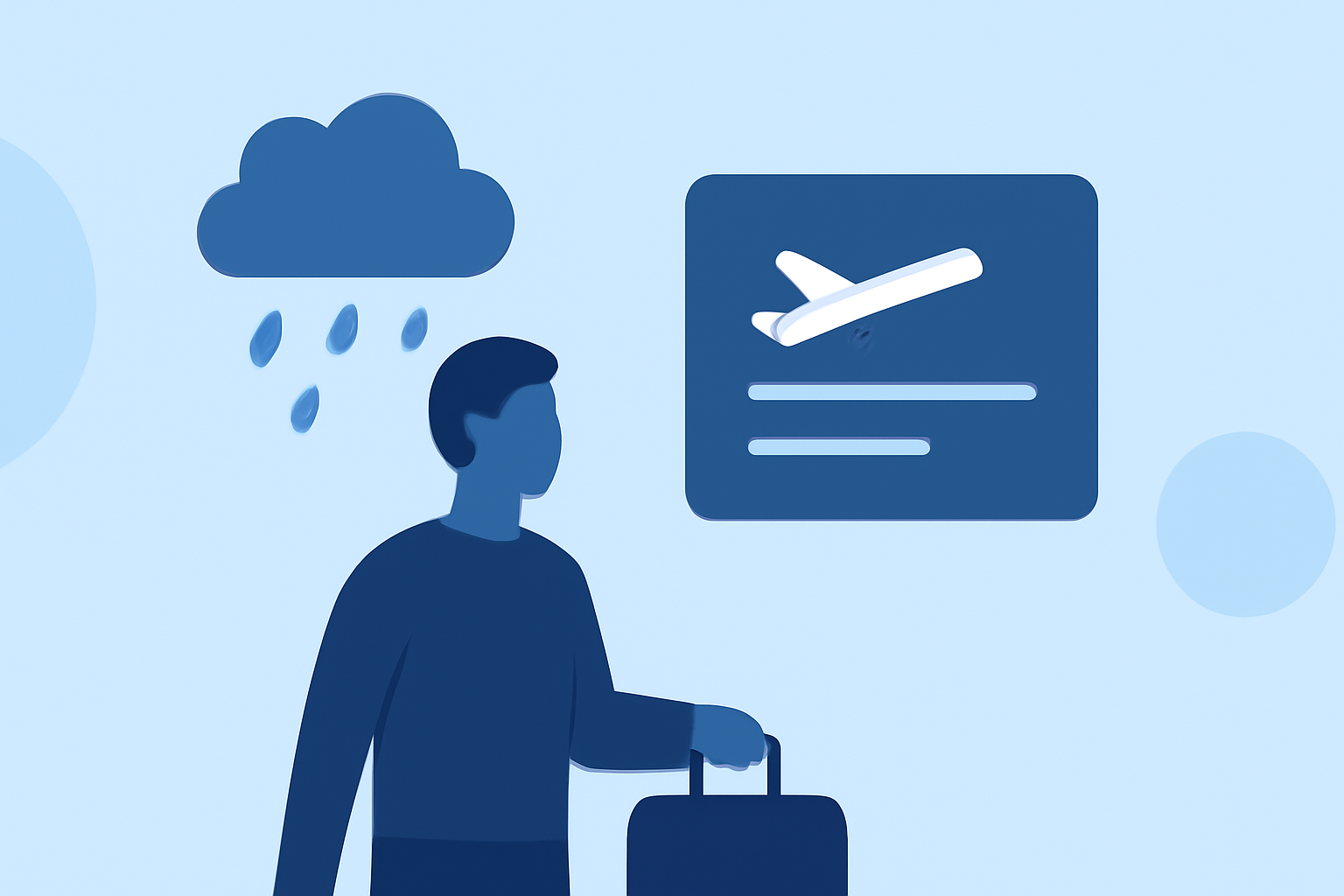 Navigating Weather and Early-Morning Departures for Beginners at the Airport